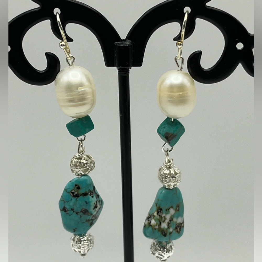 Fresh Water Pearls ~ Turquoise